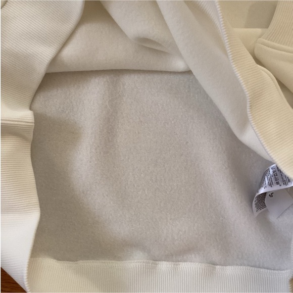 NWT BANANA REPUBLIC FLEECE - DOLMAN DROP SHOULDER W RIB NECK DETAIL MID WEIGHT - Picture 9 of 16